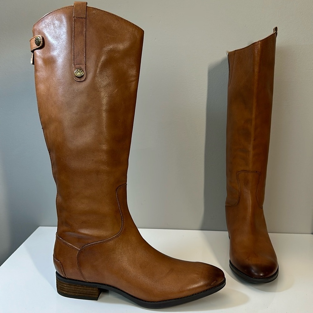 Sam Edelman Brown Heeled Boots (NWOT)